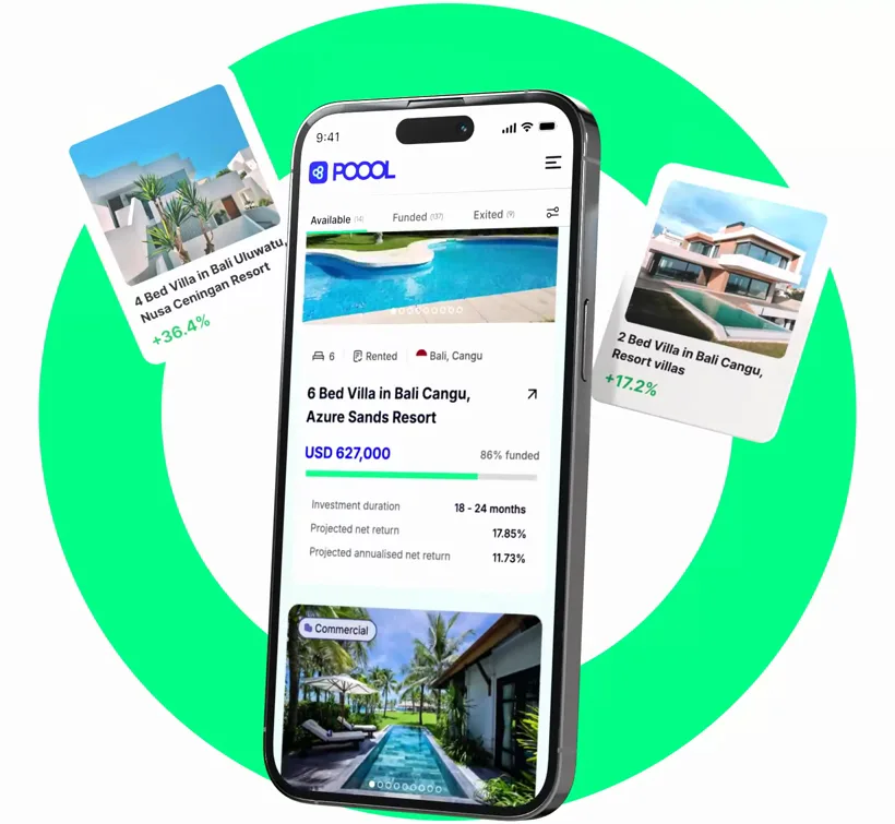 POOOL mobile marketplace preview